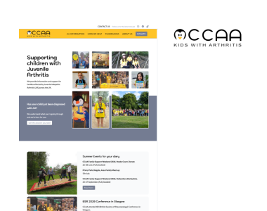 CCAA website design