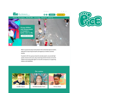 PACE Camden website
